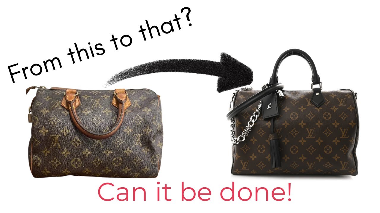 Can I convert my Louis Vuitton Speedy 25 into a Speedy Soft Dark? Watch and see!