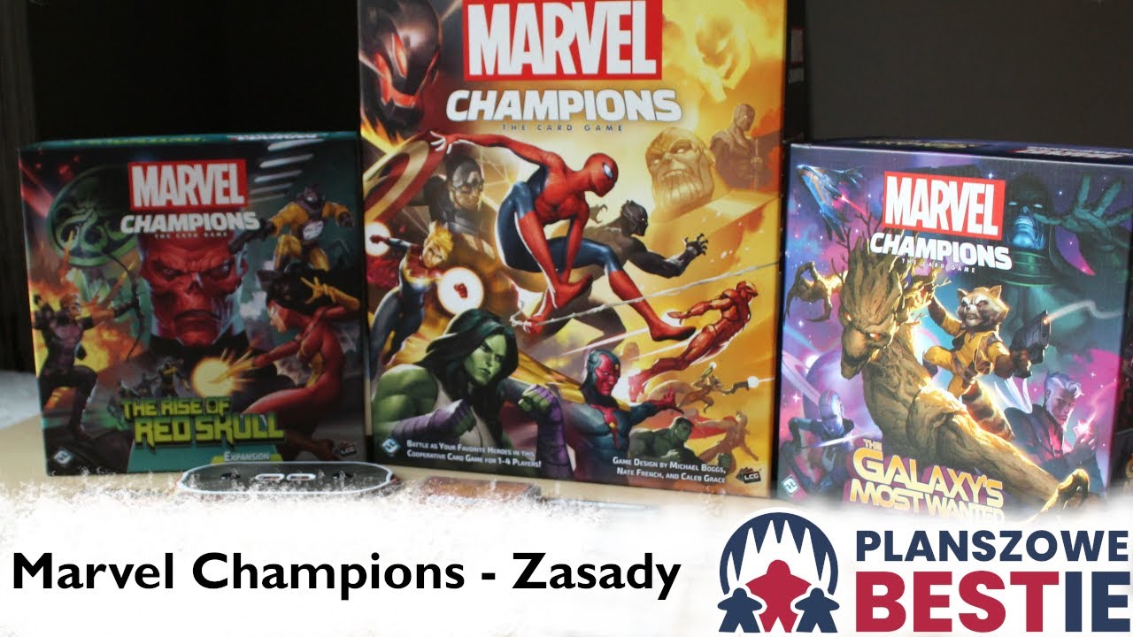 Marvel Champions #1 - Planszowe Bestie - Omówienie oraz zasady gry 17.07.2021