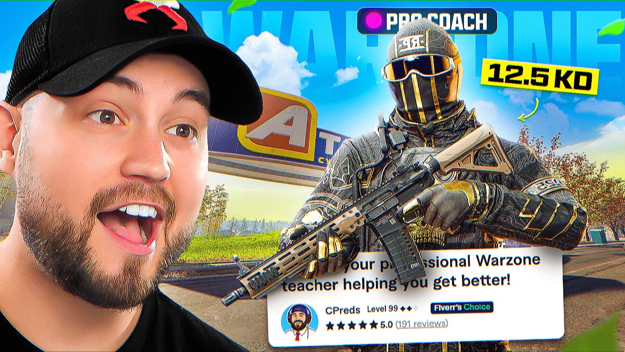 I Asked a TEACHER to Help Me Get Good at Warzone Verdansk!