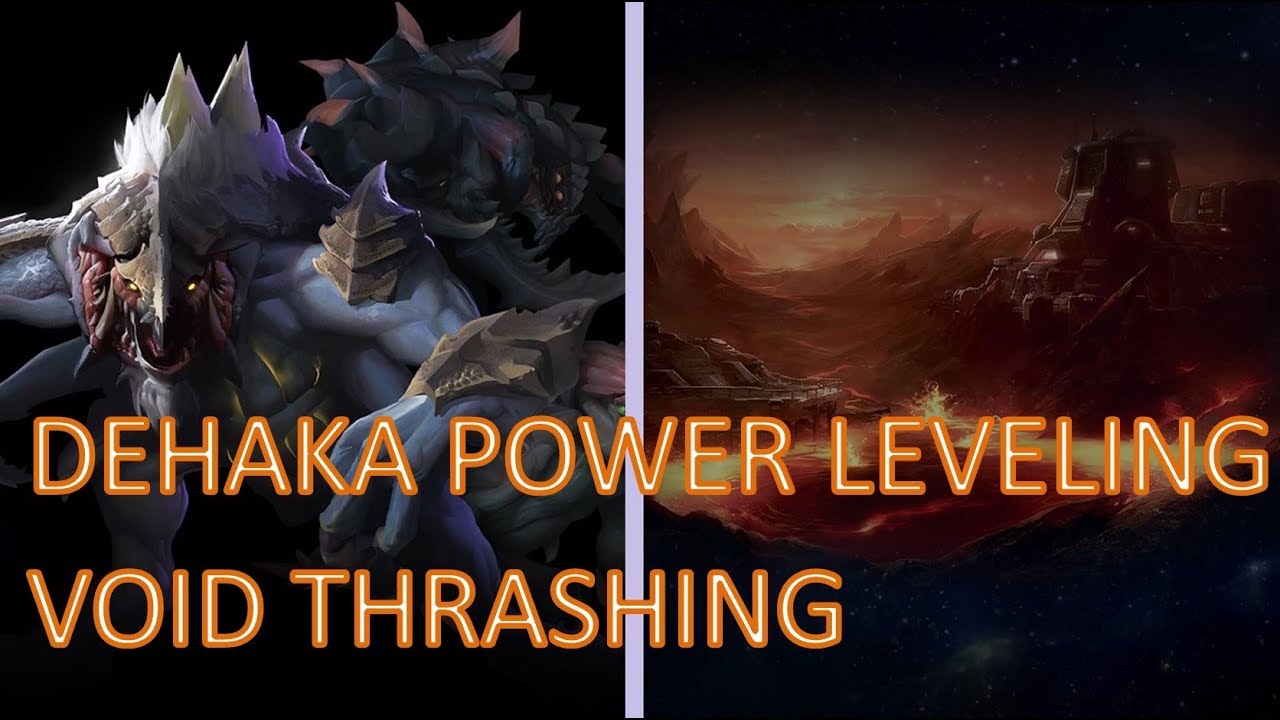 Dehaka Guide - Power leveling in Void Thrashing - Starcraft 2 Co-op (Brutal)