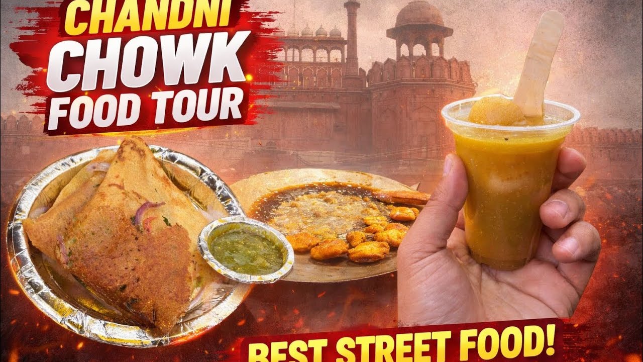 Chandni Chowk Street Food Tour #munna #food #dailyvlog #viral #streetfood #vlog #chandnichowk #short