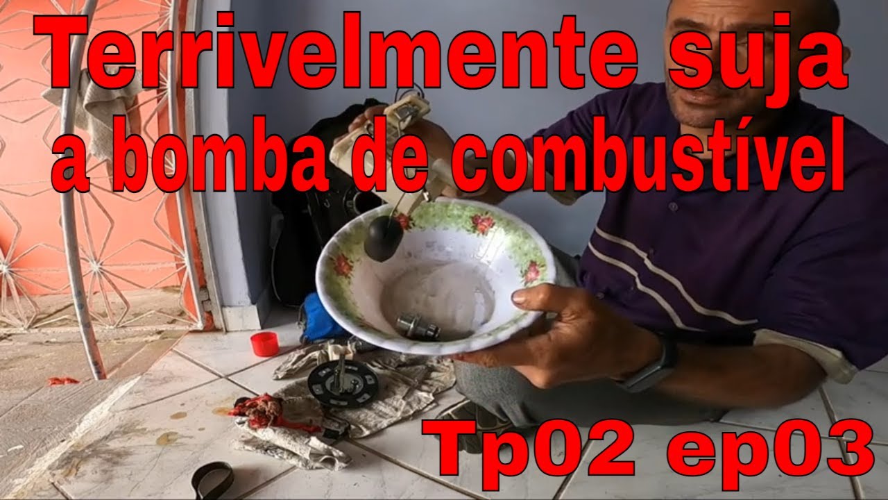 LIMPEZA DA BOMBA DE COMBUSTIVEL CB500X Tp02 ep03