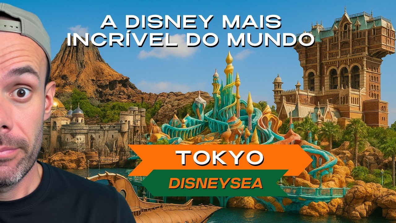 A Disney mais incrível do mundo - Tokyo DisneySea