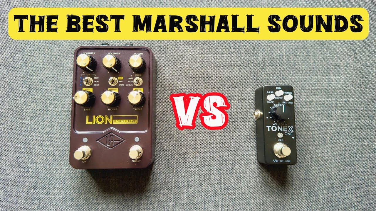 Which One Has The Best Sounds? ToneX One VS UA Lion