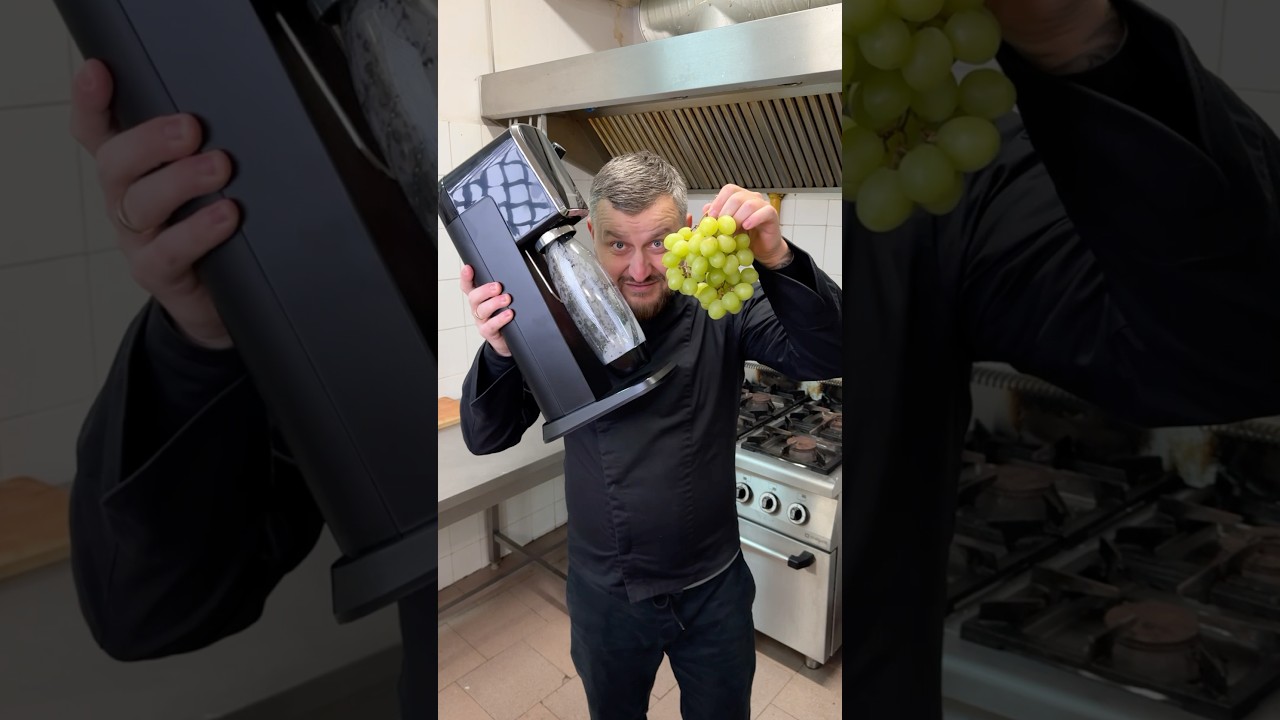 My inspiration @KyleIstook Testing a Recipe &ndash; How to Make Fizzy Grapes! 🍇✨