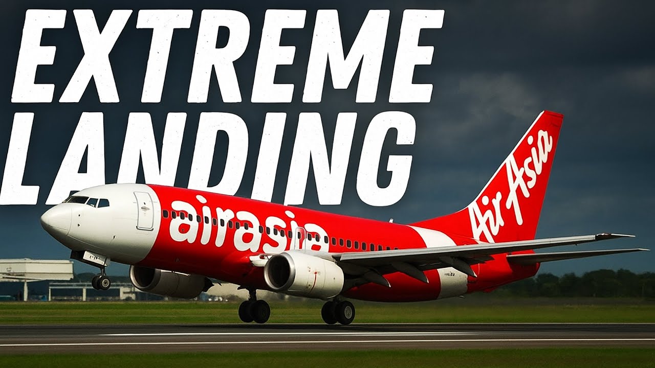 Impossible Airplane Crash When Landing!!!