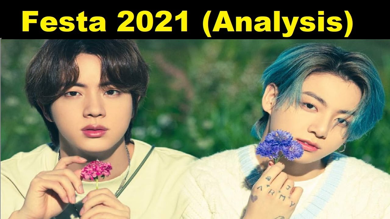 For Jinkook/kookjin Festa 2021 Analysis (BTS - 방탄소년단)