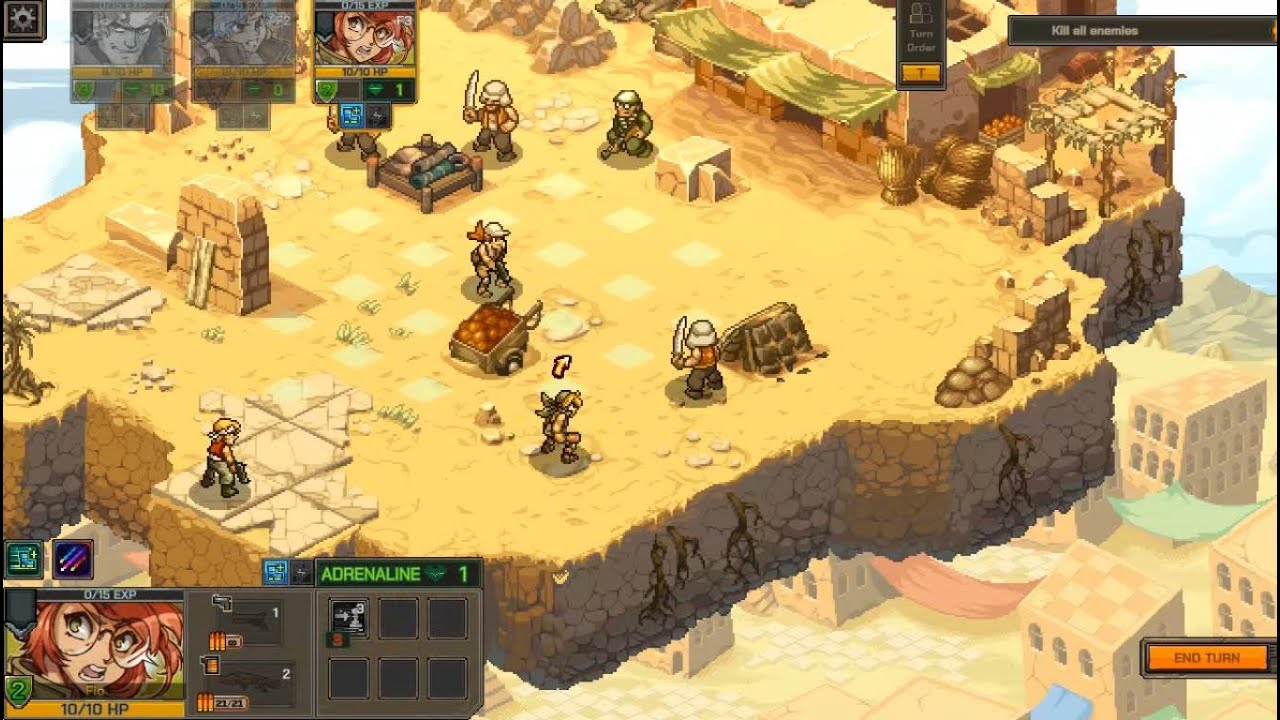 Metal Slug Tactics - Tutorial
