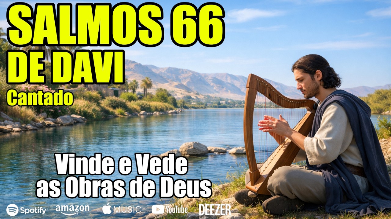 Salmos 66 Cantado | “Vinde e Vede as Obras de Deus” — Louvor pelas Maravilhas e Livramento do Senhor