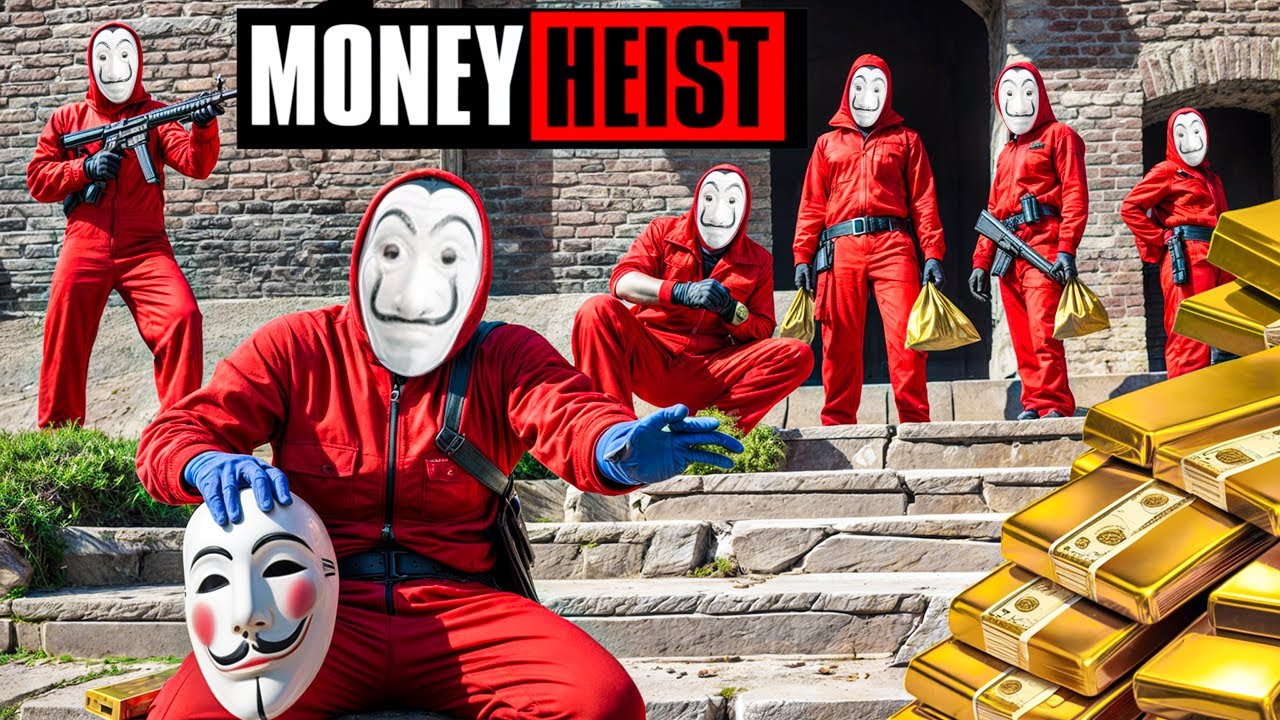 PARKOUR VS MONEY HEIST! 6 | BAD GUYS: Failed ESCAPE, POLICE Catch Up (BELLA CIAO REMIX) | Epic POV