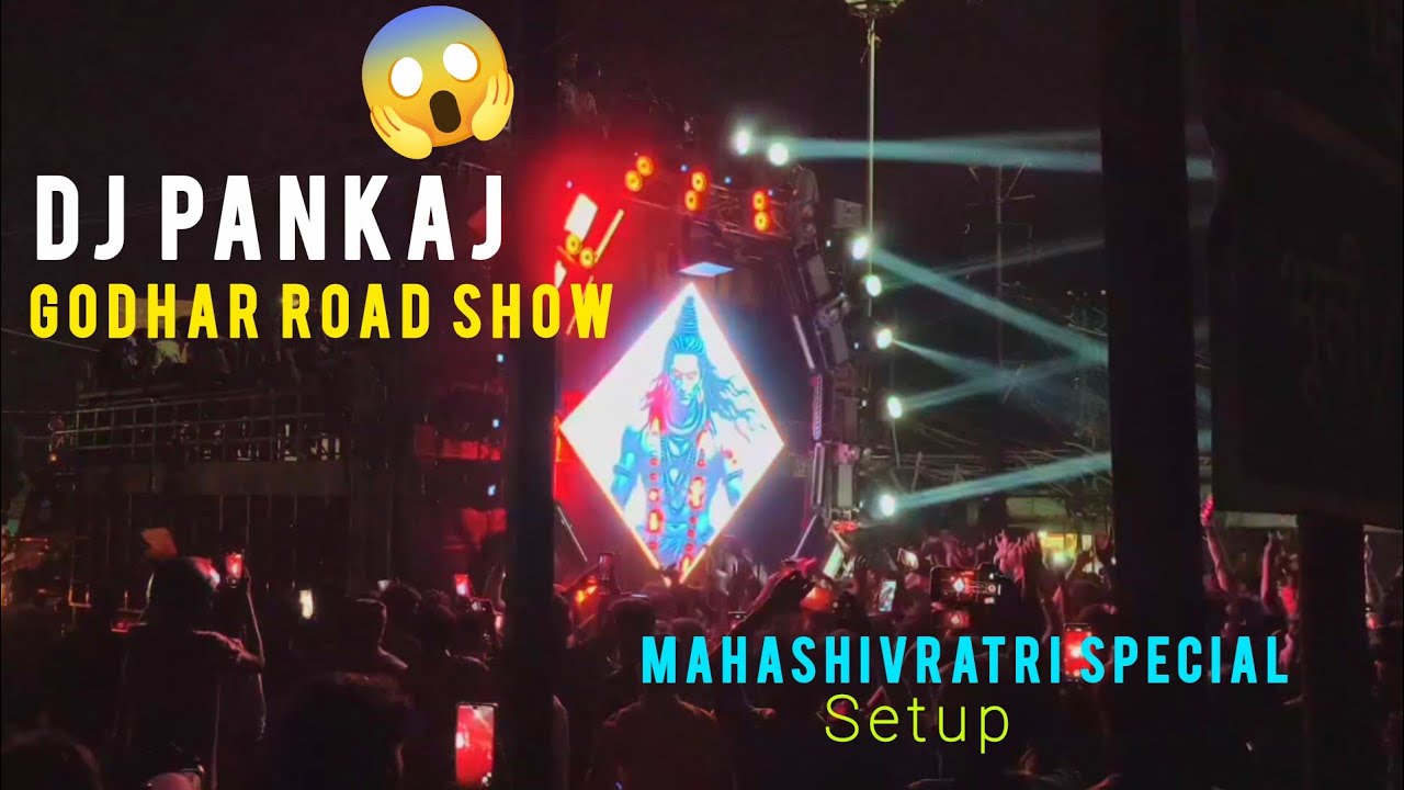 Dj pankaj godhar 😱 pura road jam ...
