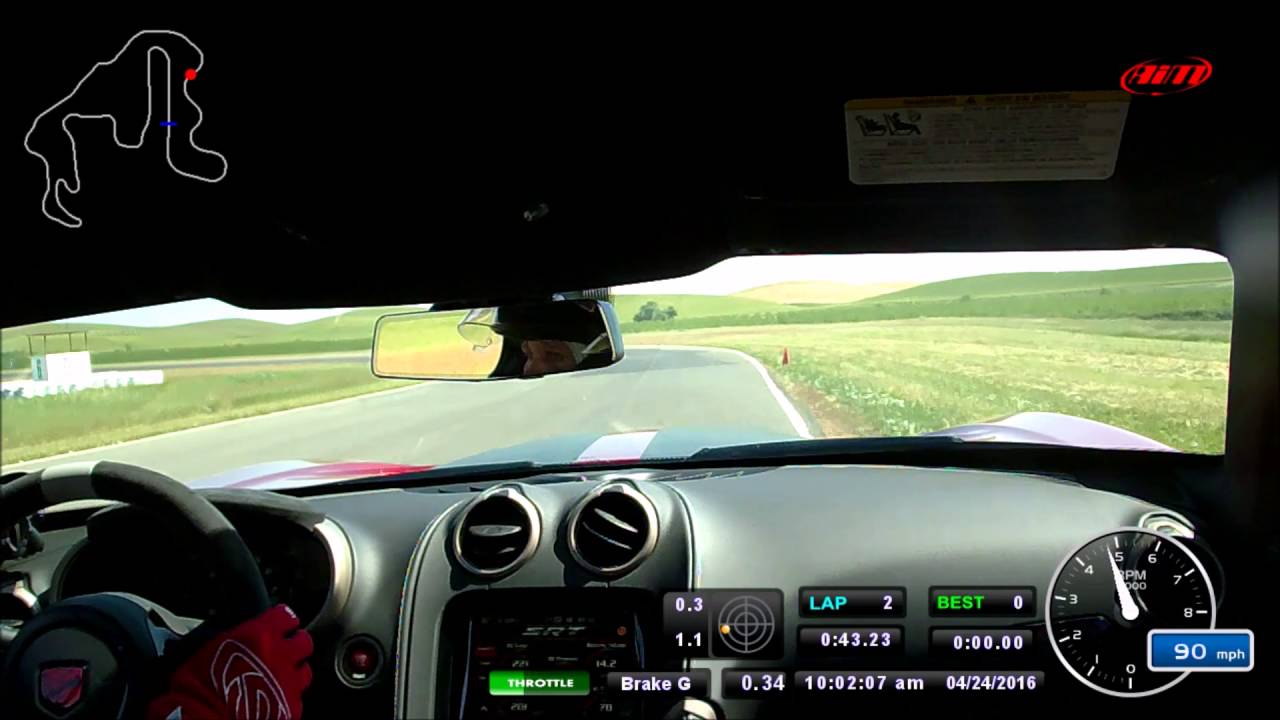 2016 Viper ACR Thunderhill 3-mile with Cyclone 1:53.1