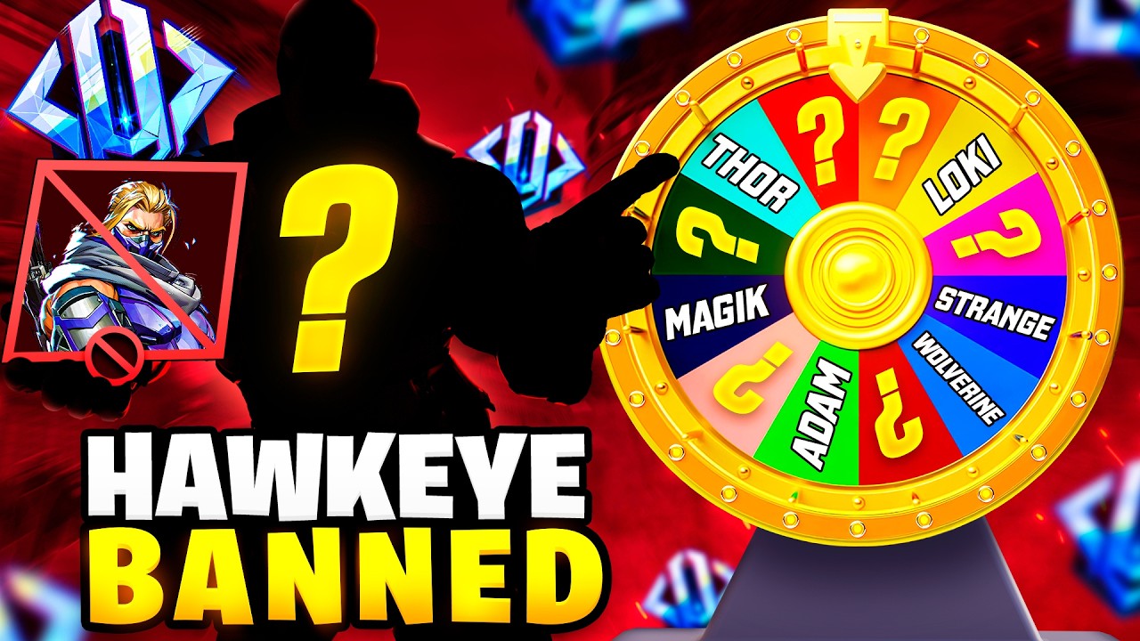 THEY BANNED HAWKEYE… SO THE WHEEL DECIDED MY PUNISHMENT 😈☠️