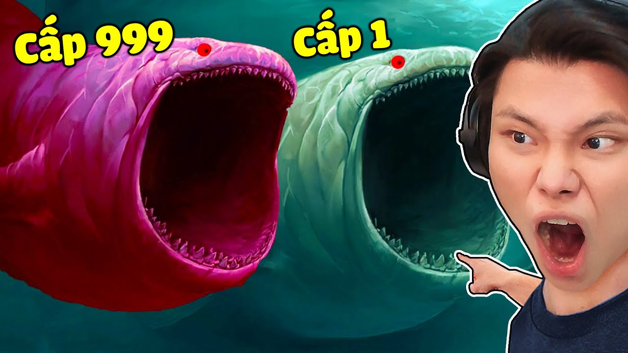THE BLOOP TIẾN HÓA CẤP 1 VÀ CẤP 999 | JAYGRAY REACTION THỦY QUÁI ĐẠI DƯƠNG KHỔNG LỒ TITAN COLOSOS