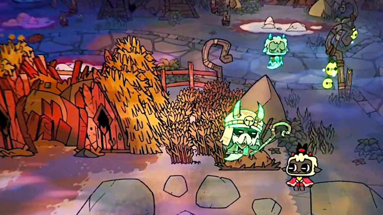A Ghost Wants Us to Build a Ranch? (Cult of the Lamb Woolhaven DLC Gameplay)