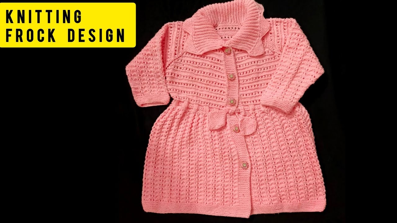 Knitting Frock for ( 1- 2yrs ) | Nj knitting | #knitting #sweater