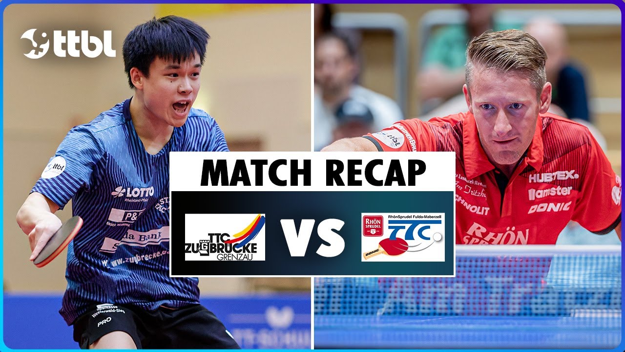 GRENZAU vs. FULDA (Tischtennis Bundesliga Recap) | 2024 Matchday 8