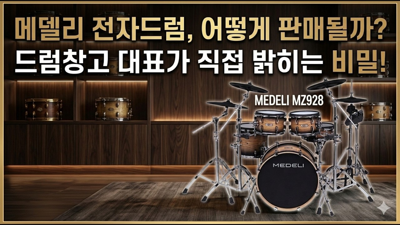 전자드럼 메델리의 초기 판매는 어떻게 되고 있을까?