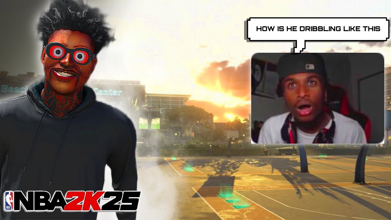 DRIBBLE GOD STREAM SNIPES STREAMERS ON 2K25