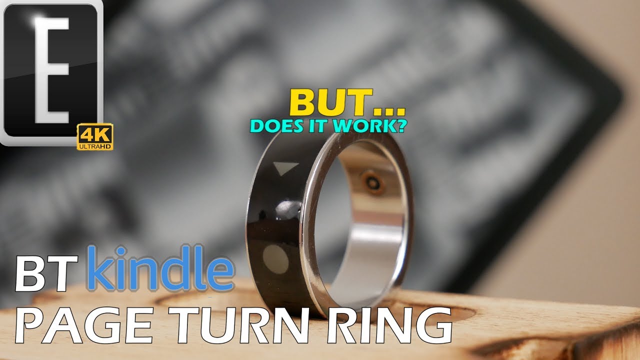 Bluetooth Page Turn Ring for Amazon Kindle