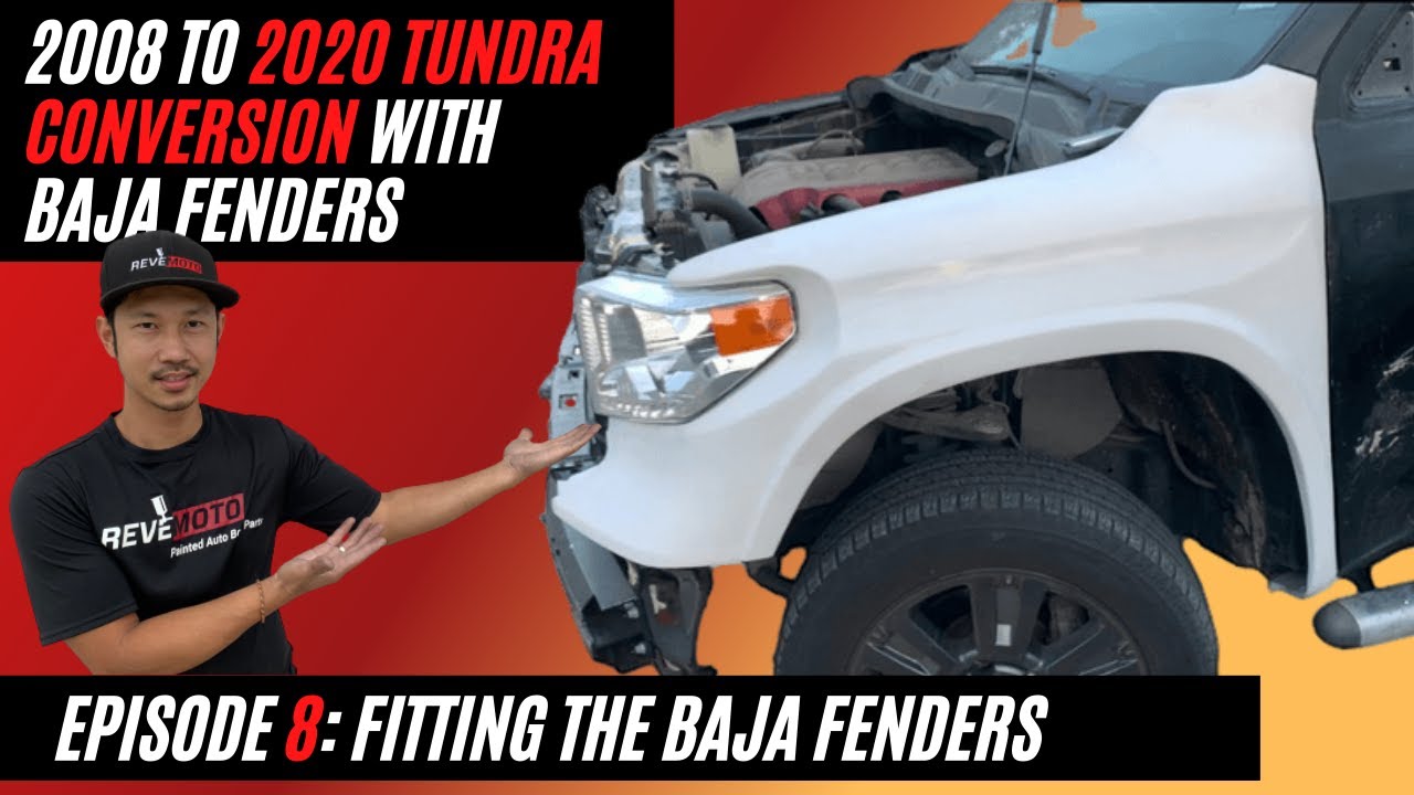 Переделка Tundra 2007 в 2020, Эпизод 8: Установка крыльев Baja