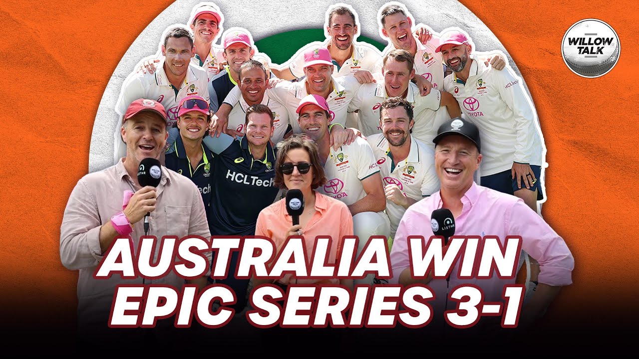Australia regain Border-Gavaskar Trophy with clinical win in Sydney | Willow Talk Extras