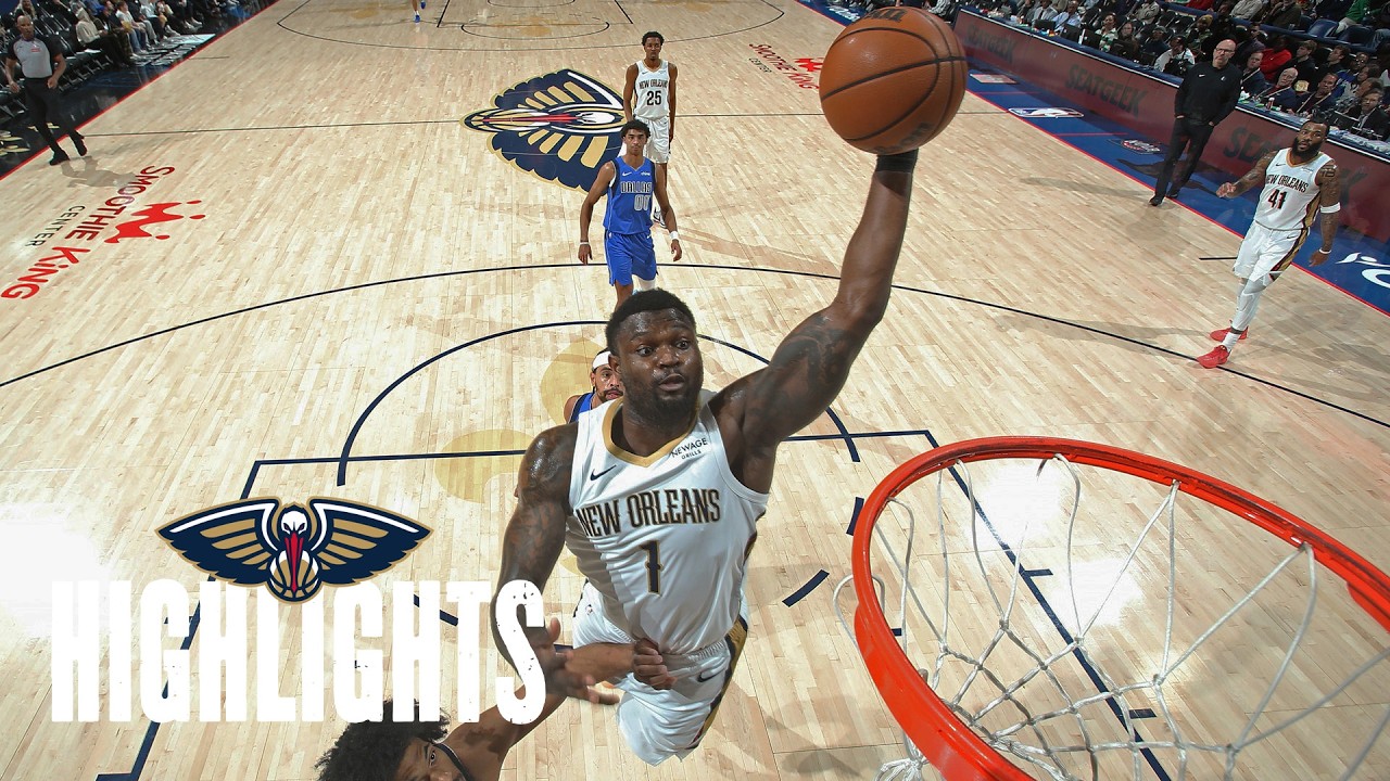 Zion Williamson Highlights vs. Mavericks 3/16/2026