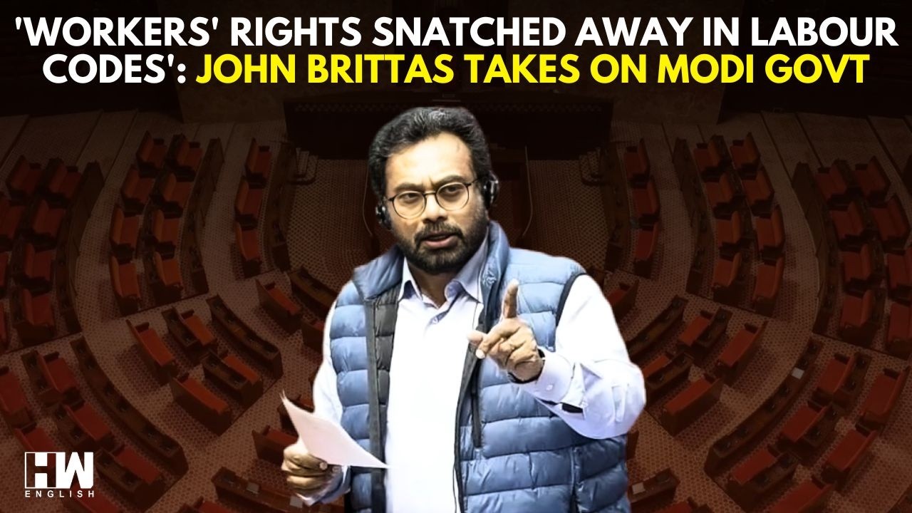 CPI(M) MP Dr. John Brittas Mounts Scathing Attack On Modi Govt Over Labour Codes In Rajya Sabha