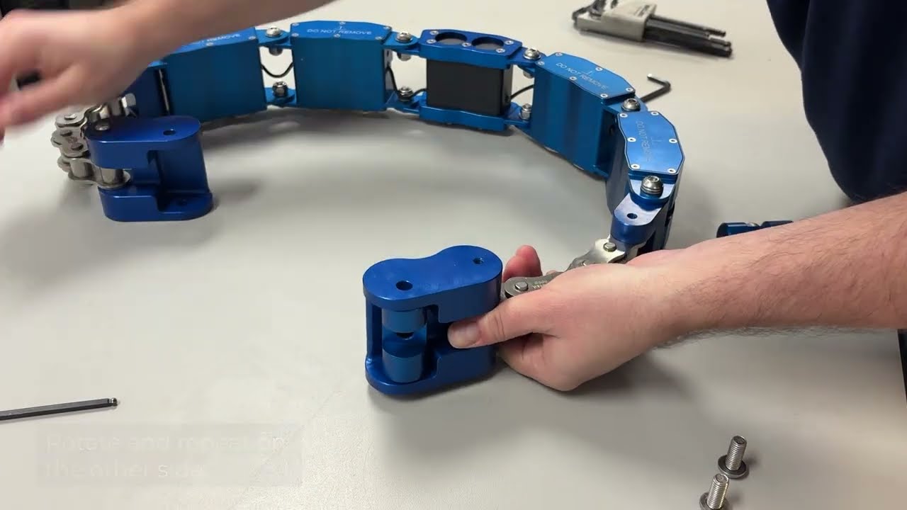 TorqueTrak 50 SPM - Installing Chain Extensions