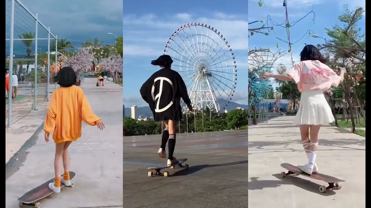 [Tổng hợp] Các clip longboard dancing trên Tiktok/Douyin
