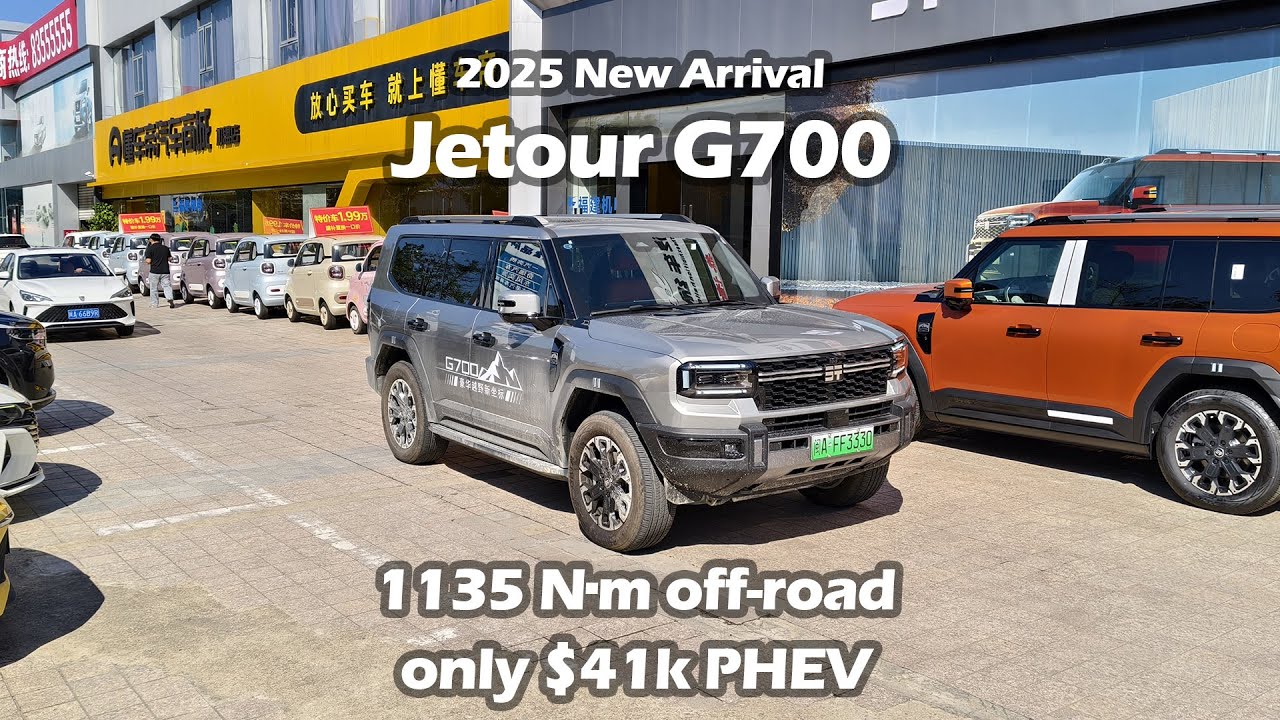 2025 New Jetour Zongheng G700 2.0TD 5-Seater Overland Edition PHEV Off-road SUV - Big Bear Test Car