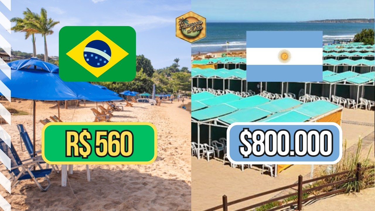 [2026] 🇦🇷 🇧🇷 ¿Argentina o Brasil? 💰 ¿Qué conviene? ✅ Comparativa de precios para este verano ☀️