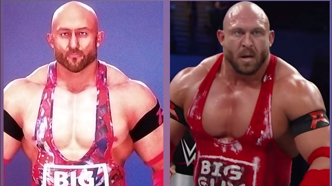 WWE2k25 Caw formula: Ryback (WWE)