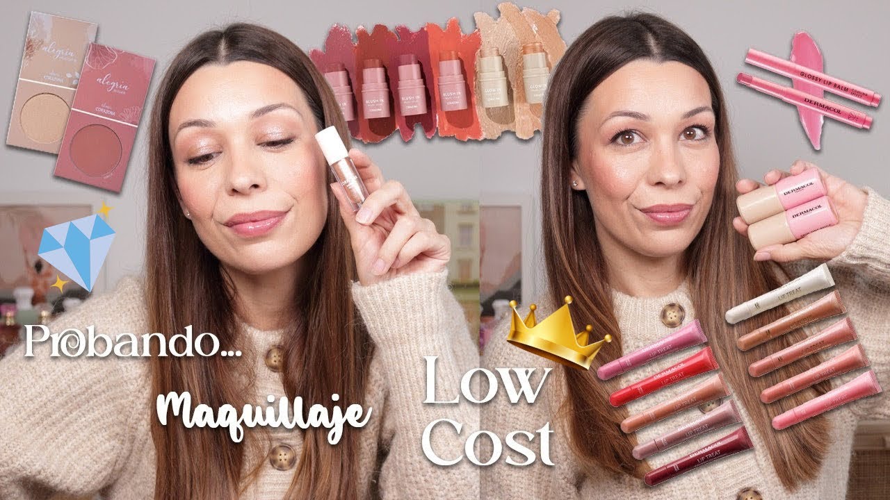 ✨ Probando Novedades ✨ Maquillaje Low Cost muy TOP! | Dermacol, Corazona... ✨