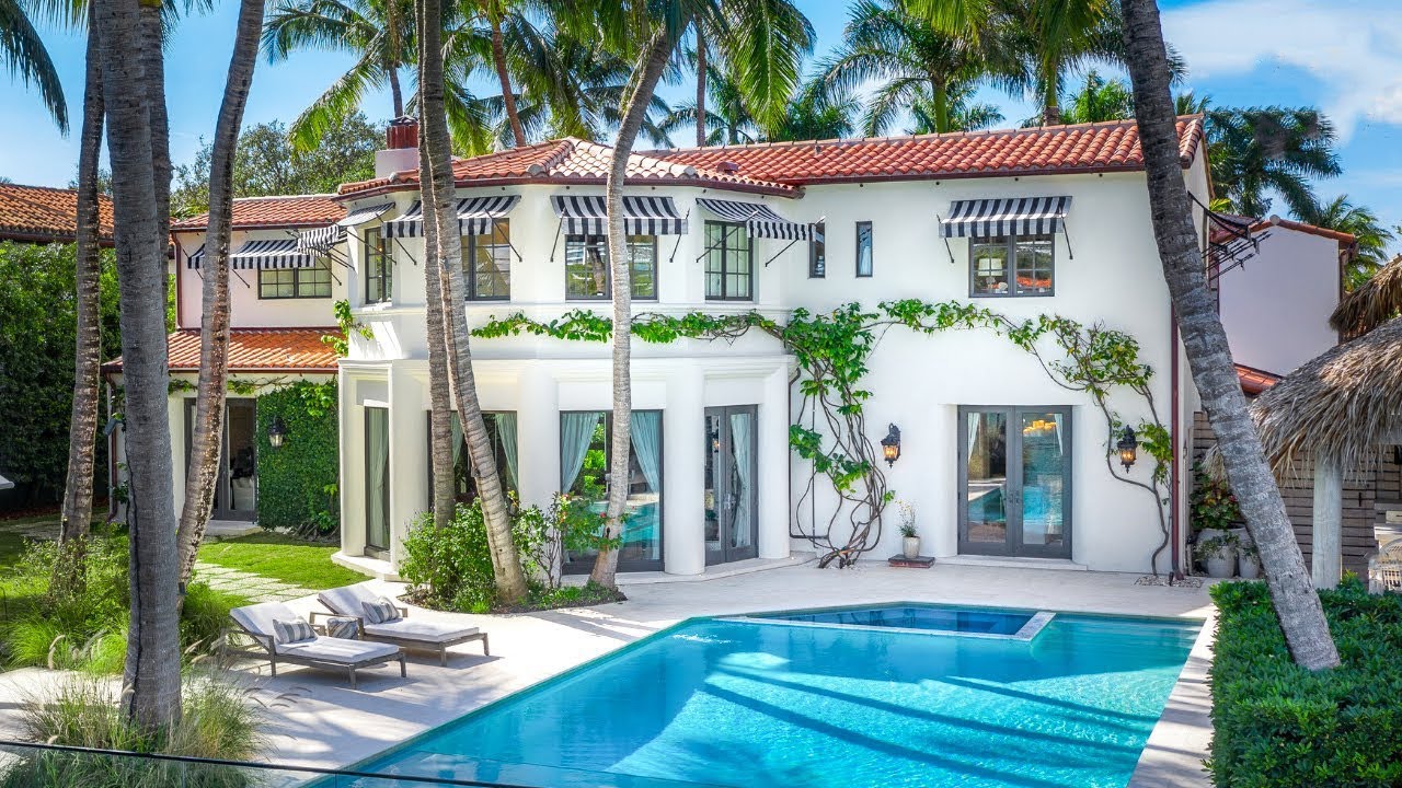 Tour the BEST Mansions in Miami Beach, FL Including a $11.9M Home