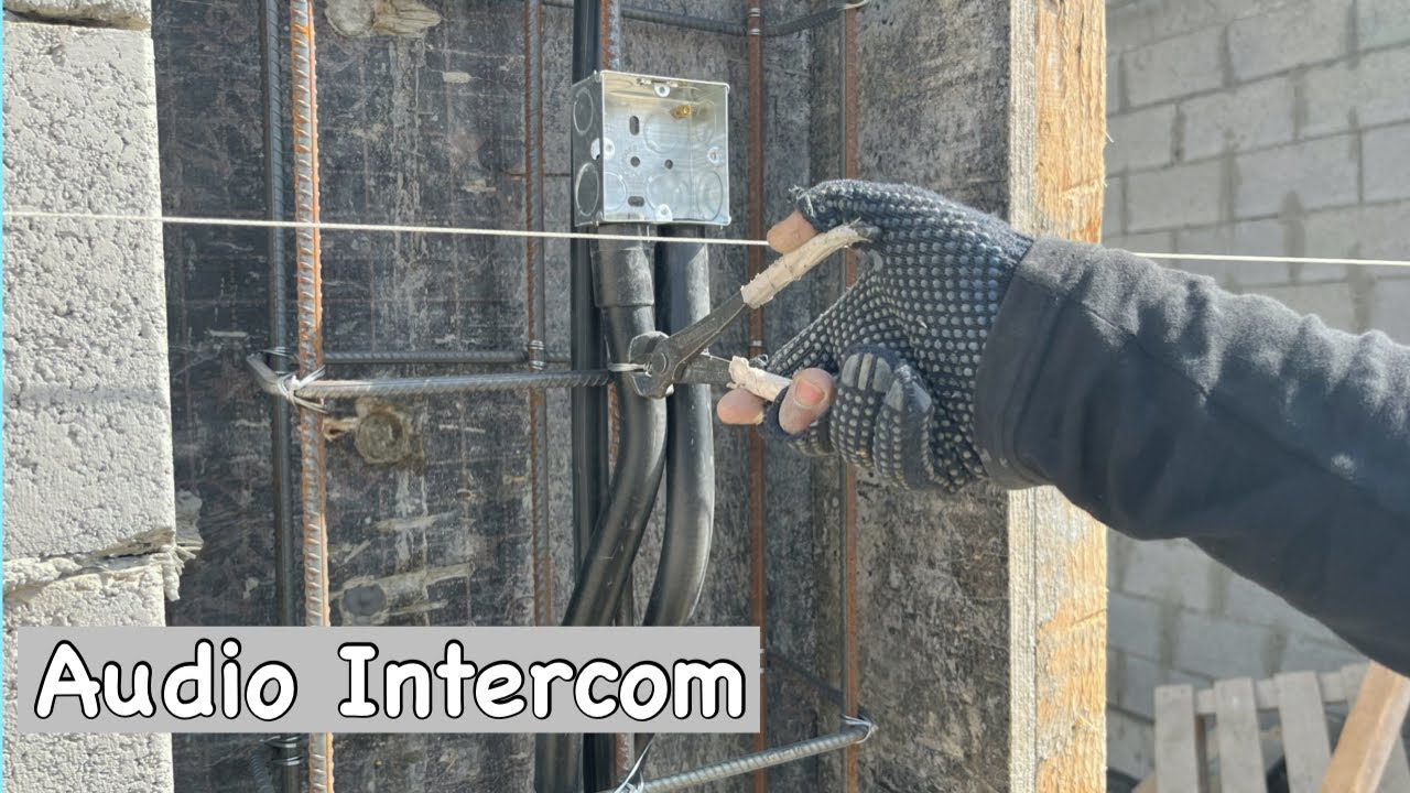Audio InterCome Ki Piping Or GI Box Installation Urdu/Hindi |Electrical Work | Electrician Work