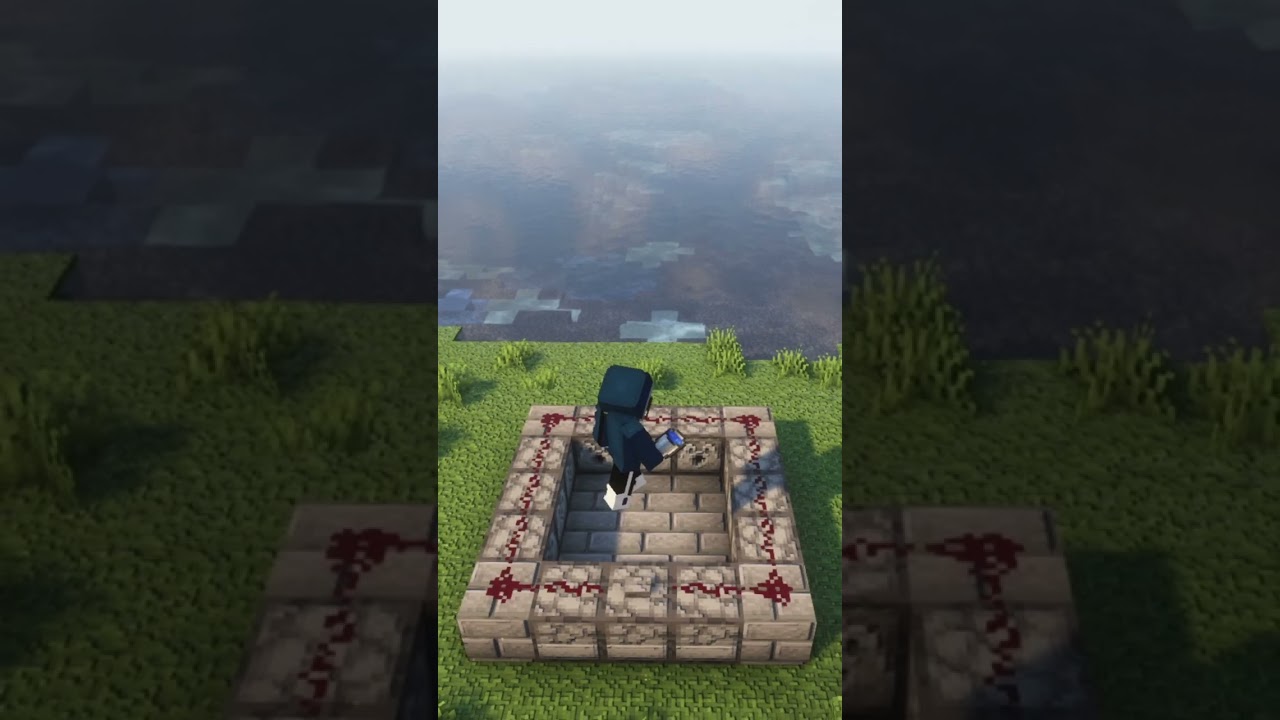 Minecraft TNT Launcher🧨 #shorts