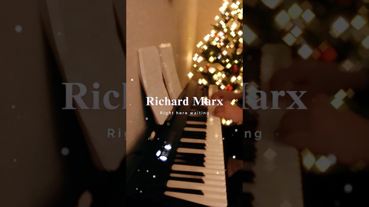 Richard Marx - Right Here Waiting #pianocover #richardmarx #happynewyear2025