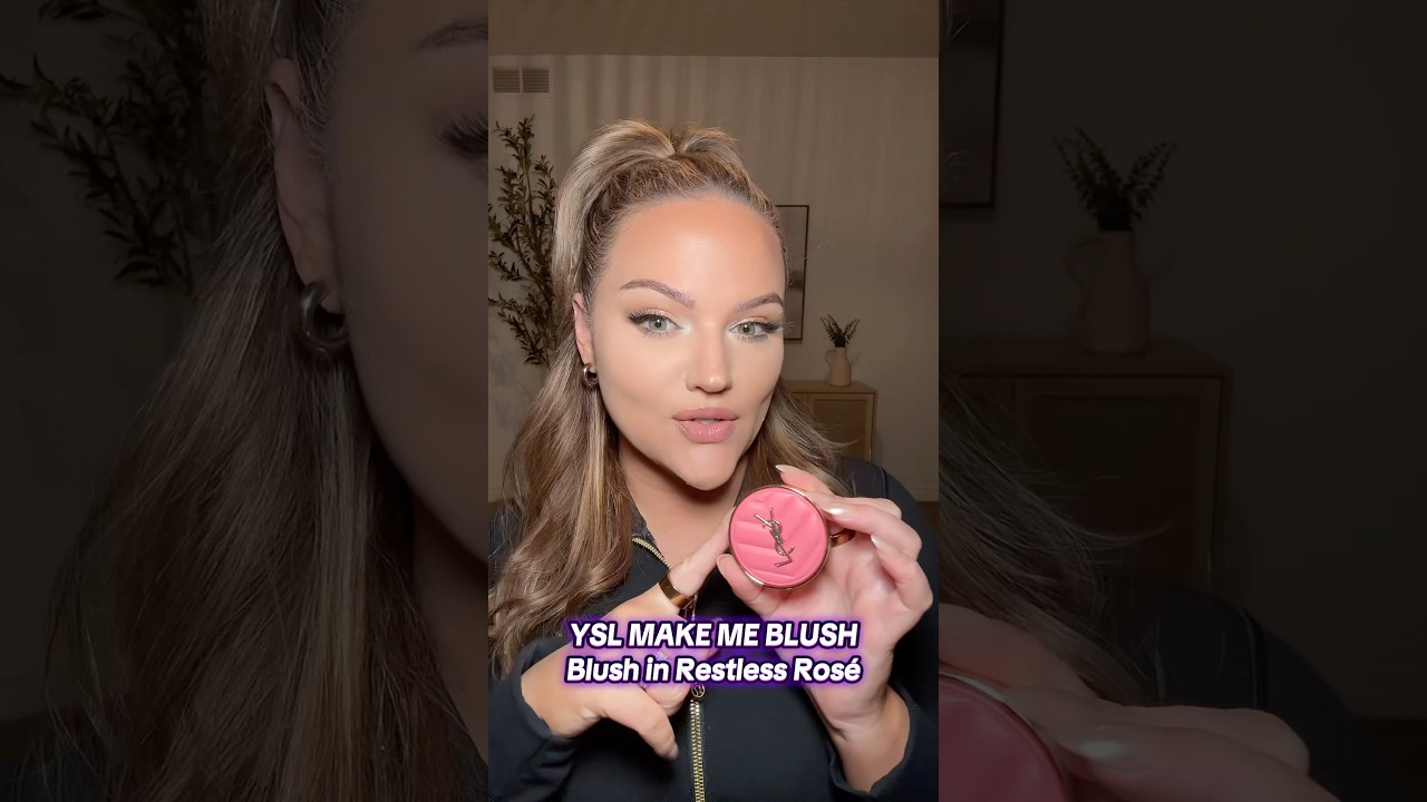 YSL заставляет меня краснеть от румян 😊