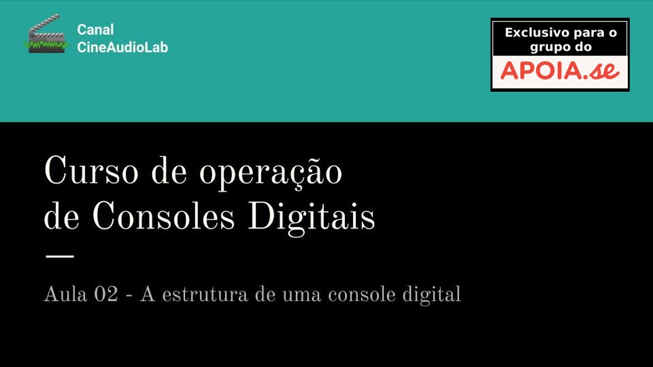 🎬 Aula 02 - A estrutura de uma console digital - SKP D Touch 20