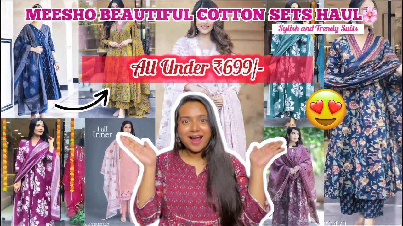 *Huge*MEESHO🛍️ Kurta Set Haul under ₹699😍|| New Collection || @Style_with_jaya01 | #meeshohaul