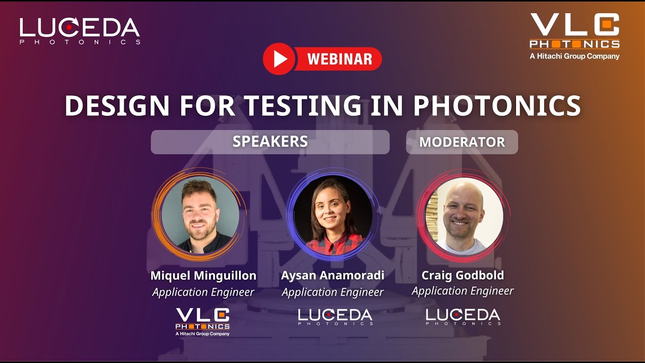 Luceda Webinar | Design for Testing in Photonics