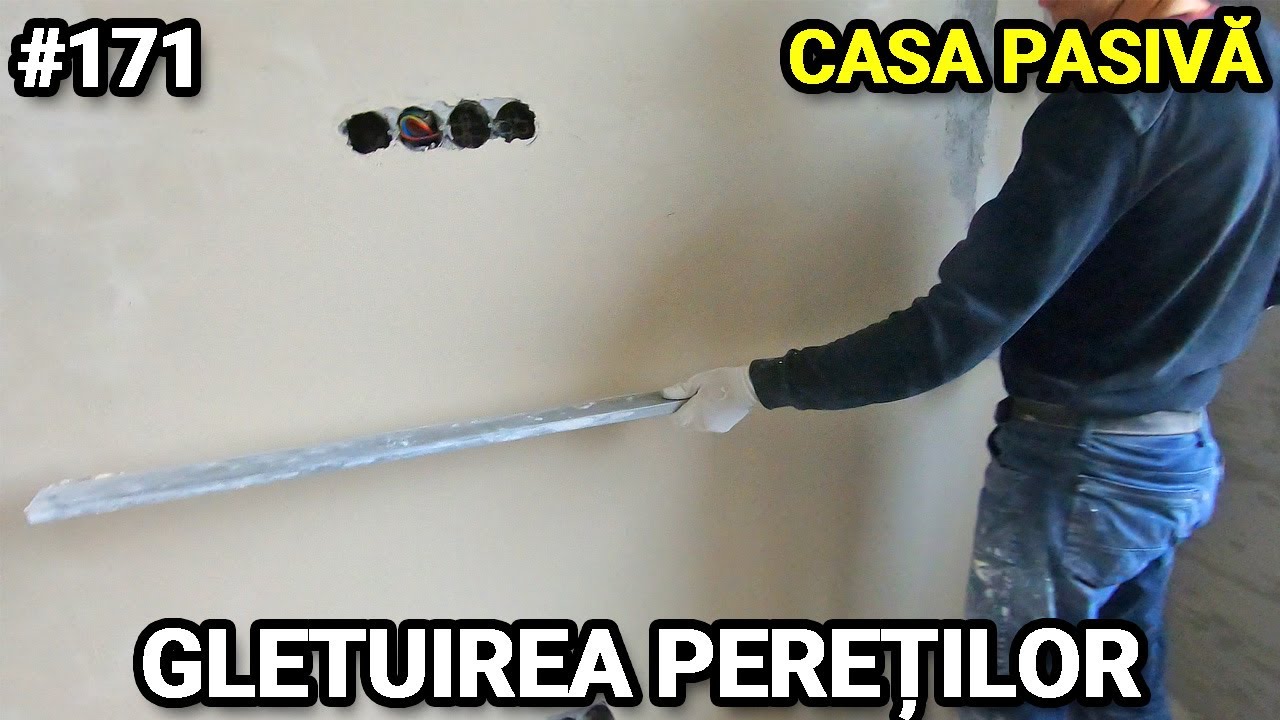 #171 Pasii corecti de gletuire a peretilor interiori #casapasiva #passivehouse
