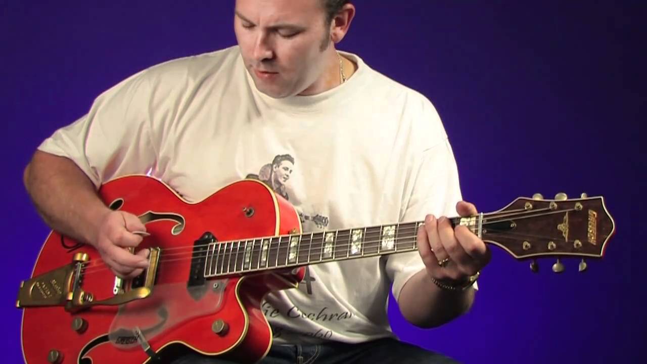 Darrel Higham hybrid picking video tutorial Guitarist Magazine HD