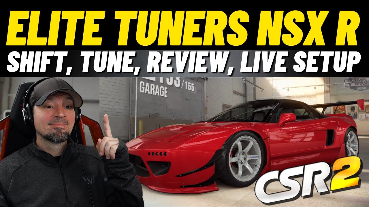 CSR2 1992 NSX Type R | Elite Tuners NSX | Shift, Tune, Review.