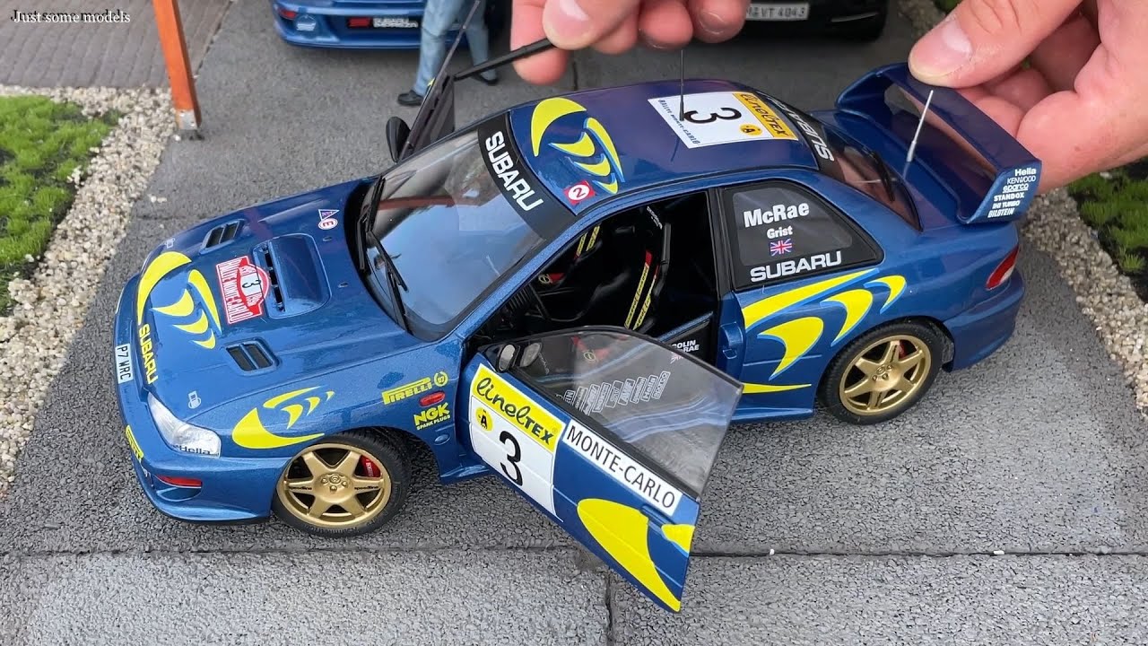 1:18 Subaru Impreza 22B – Rallye Monte Carlo 1998 (McRae-Grist) - Solido [Unboxing]