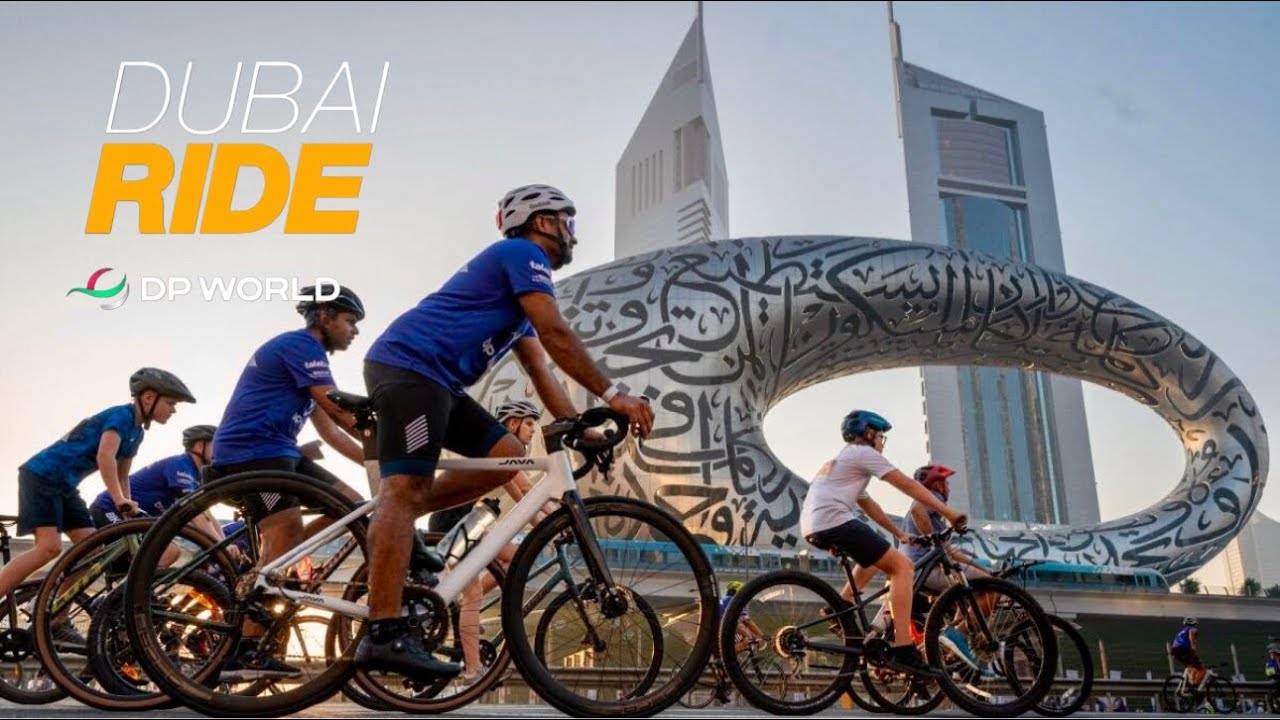 Dubai Ride 2024 | Thousands of Residents Cycled Down Dubai’s Iconic Sheikh Zayed Road