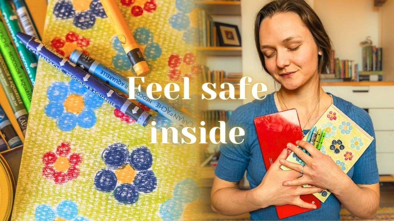 20-Minute Guided Art Practice to Soothe Anxiety 🎨 Find your 'Safe Space' | IMOVARA