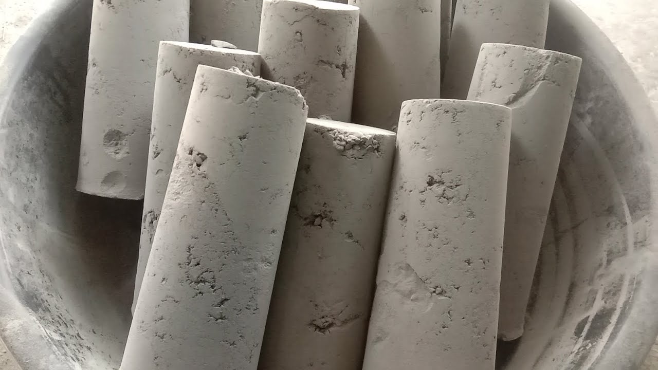 Hard pure cement cones crush 😍|Satisfying video|Asmr puppys
