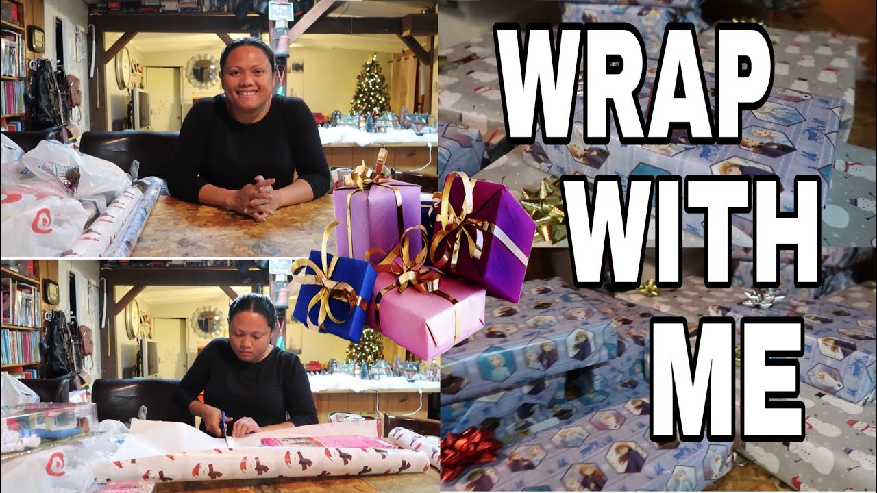 CHRISTMAS WRAP WITH ME 2020 | WRAPPING CHRISTMAS GIFTS | NANETTE LONG
